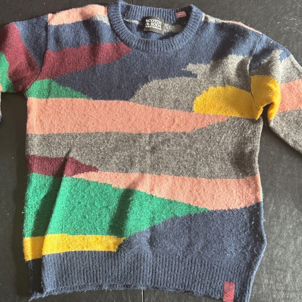 Scotch and Soda Colorful Patterned Sweater